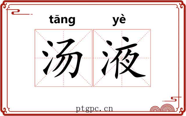 汤液