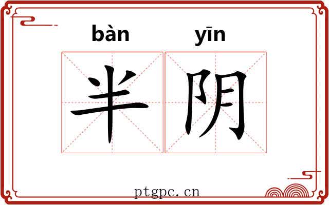 半阴 半阴