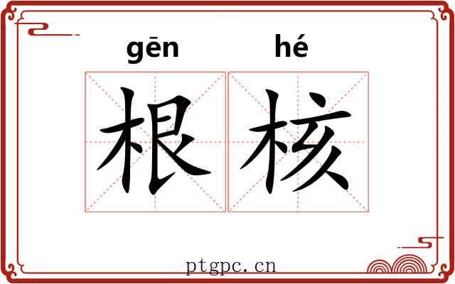 根核 根核