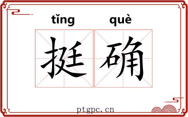 挺确