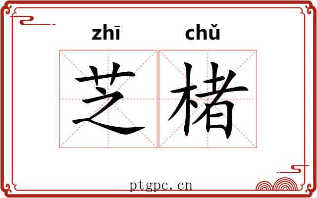 芝楮