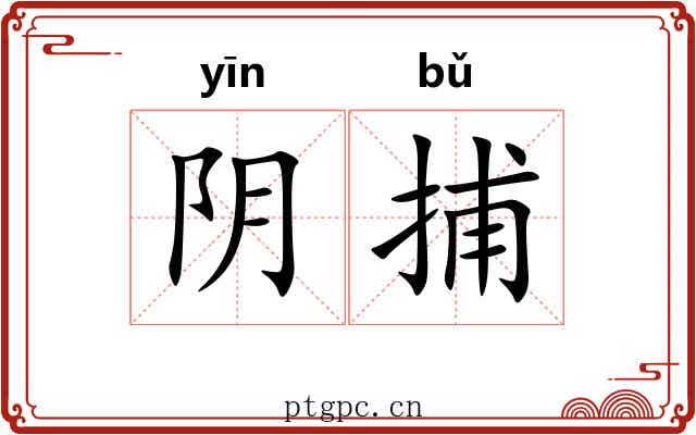 阴捕 阴捕