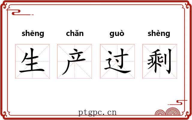 生产过剩 生产过剩