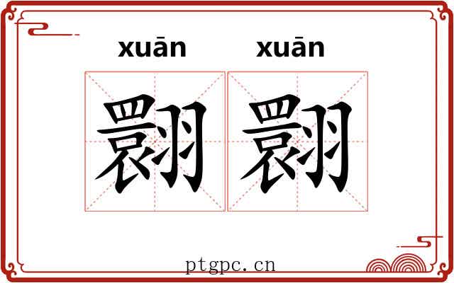 翾翾