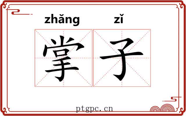 掌子 掌子