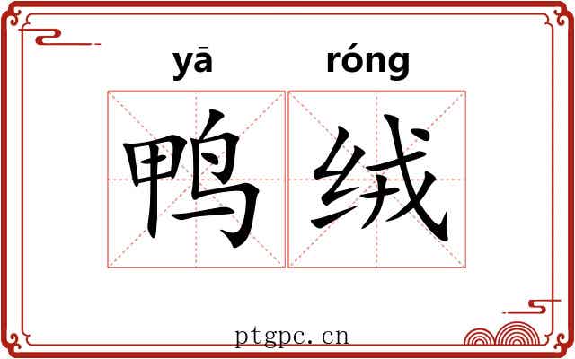 鸭绒