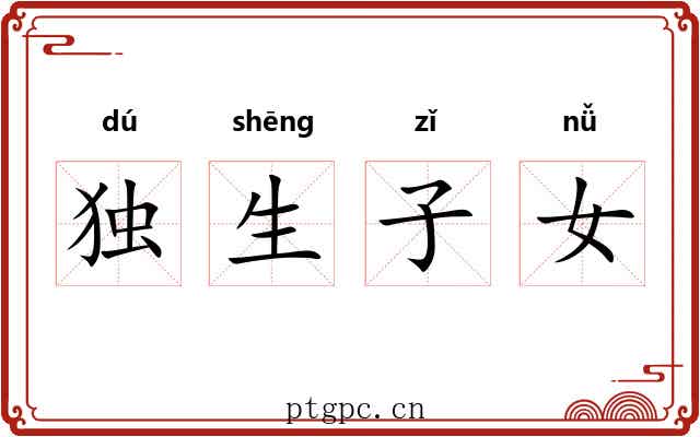 独生子女 独生子女