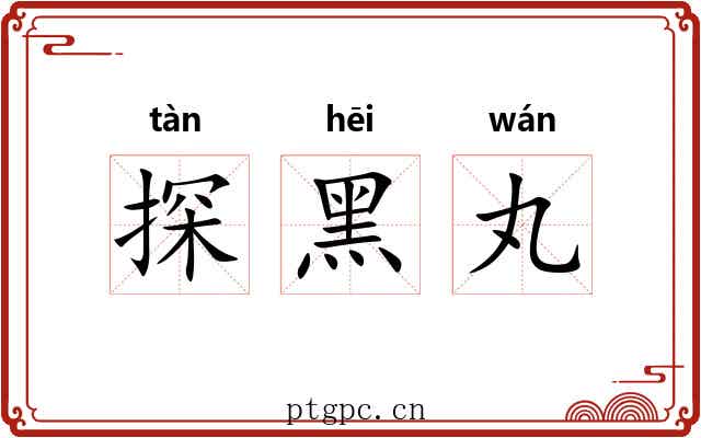 探黑丸 探黑丸
