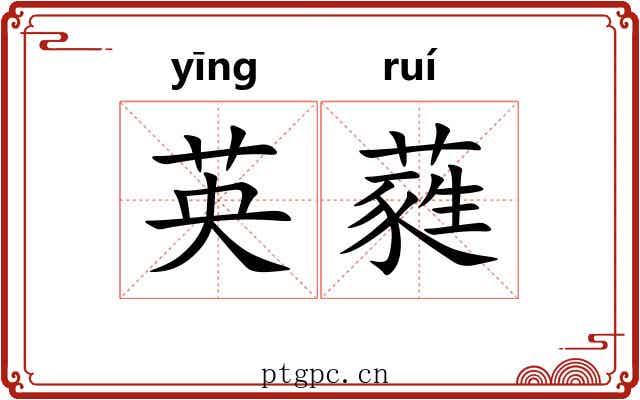 英蕤