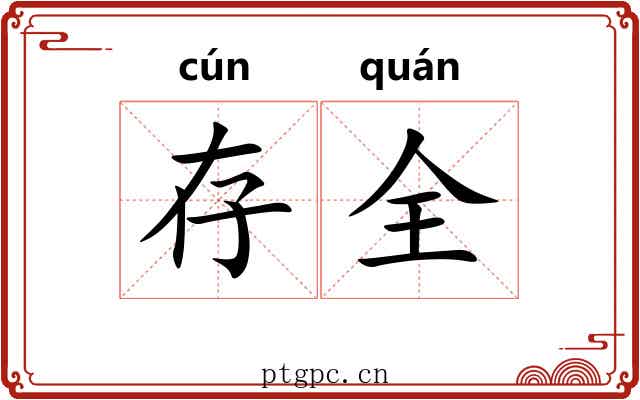 存全