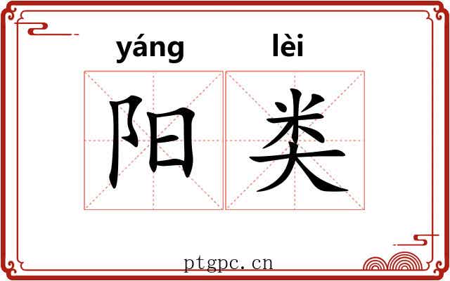 阳类 阳类