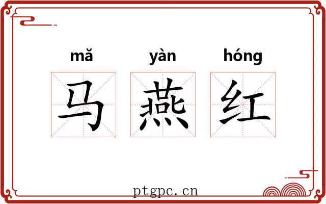 马燕红 马燕红