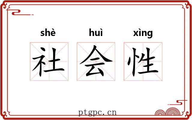社会性 社会性