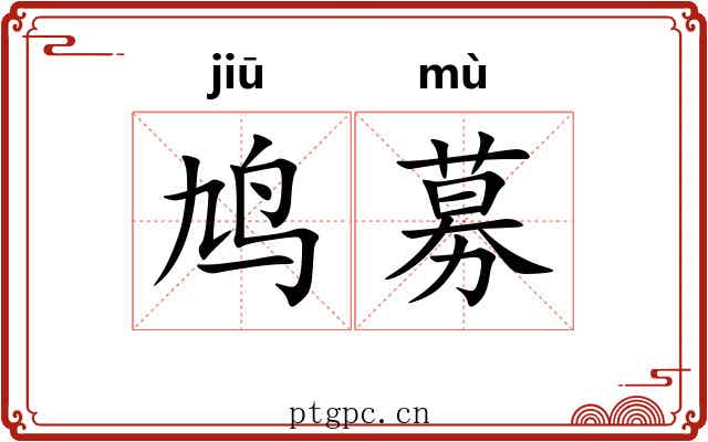 鸠募