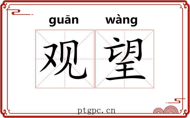 观望 观望