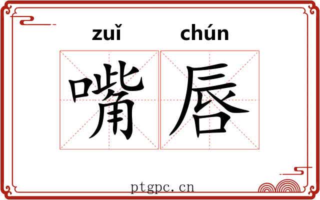 嘴唇