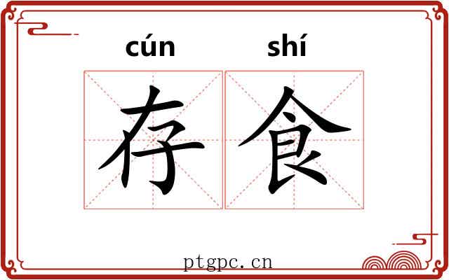 存食