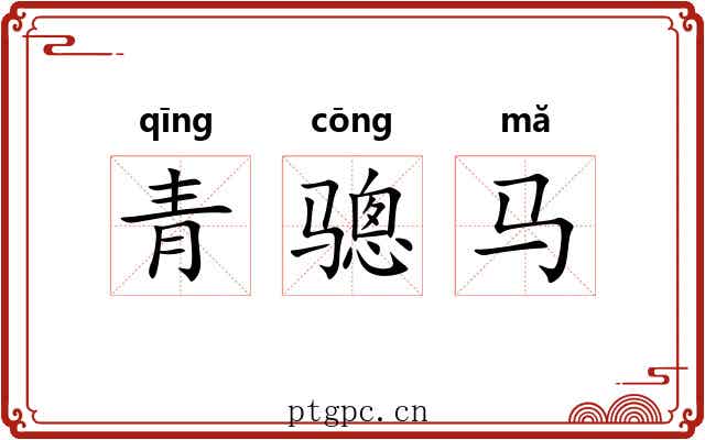 青骢马