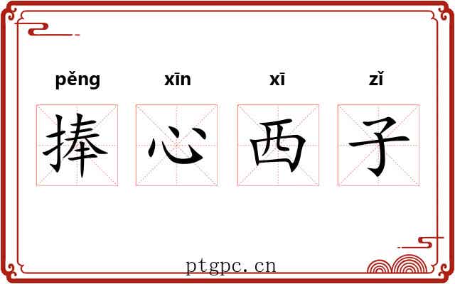 捧心西子 捧心西子