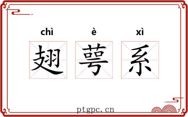翅萼系 翅萼系
