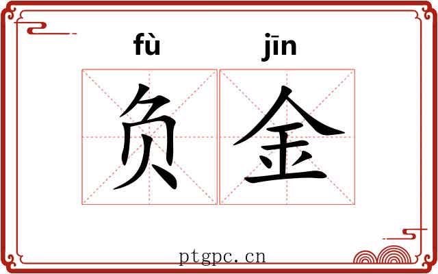 负金 负金