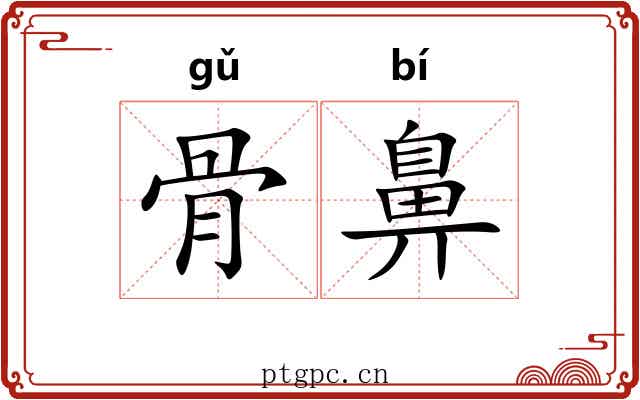 骨鼻 骨鼻