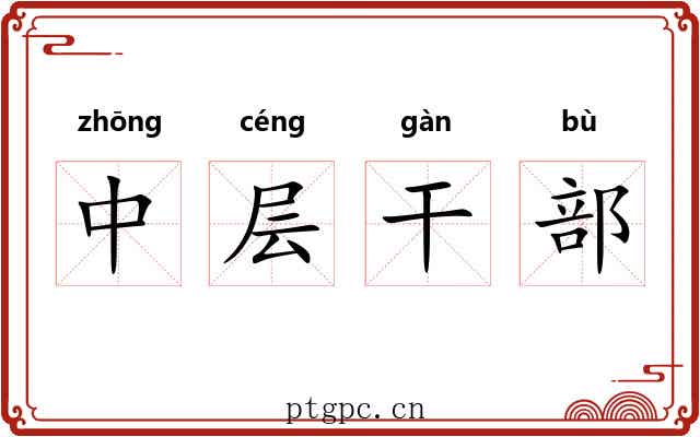 中层干部 中层干部