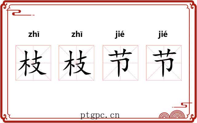 枝枝节节