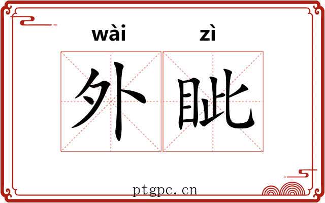 外眦