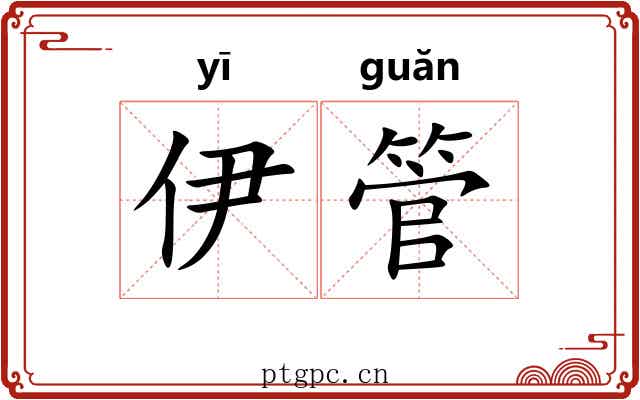 伊管