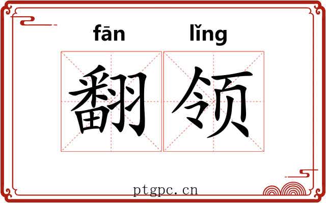 翻领