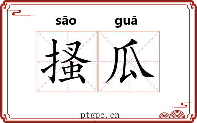 搔瓜 搔瓜