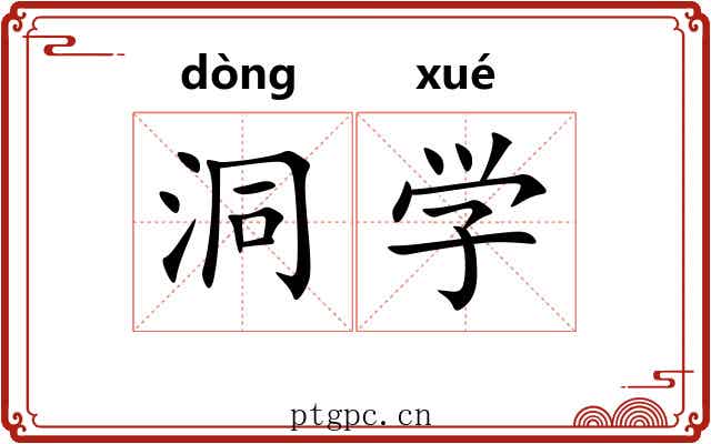 洞学 洞学
