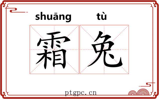 霜兔 霜兔