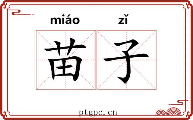 苗子 苗子