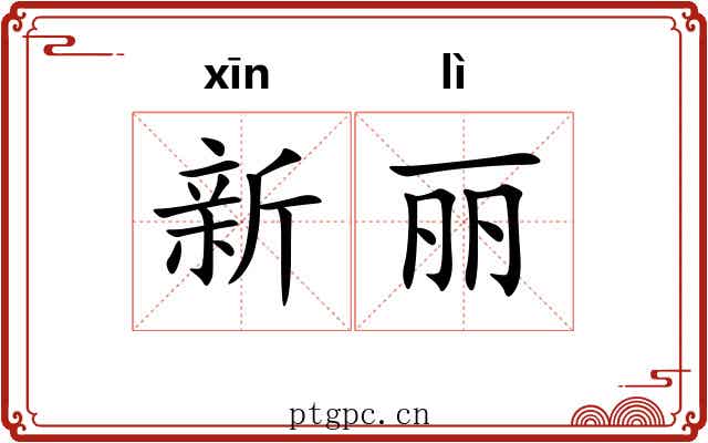 新丽 新丽