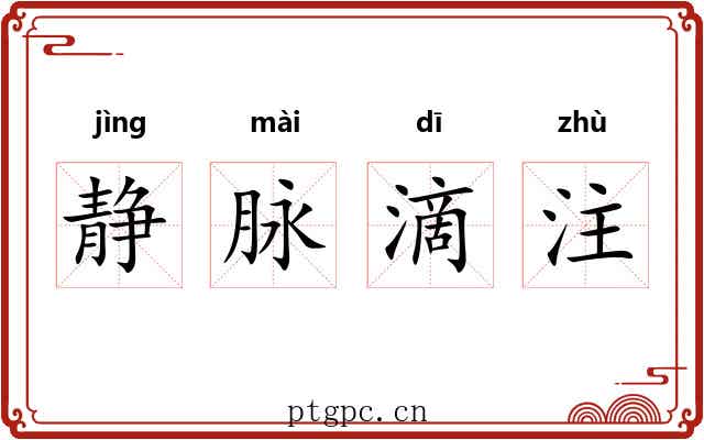 静脉滴注 静脉滴注