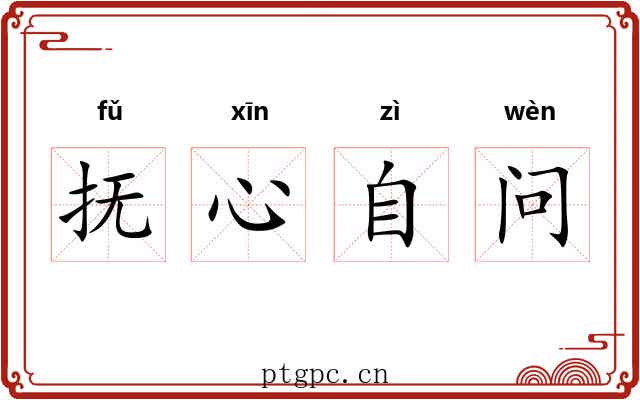 抚心自问