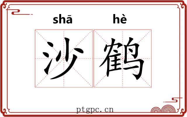 沙鹤
