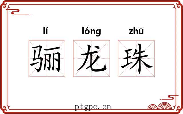 骊龙珠