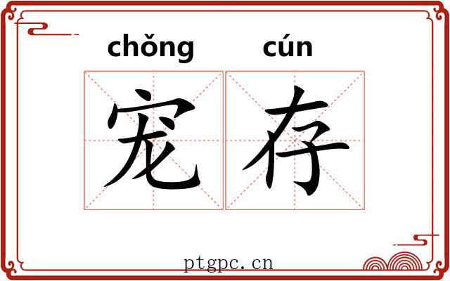 宠存