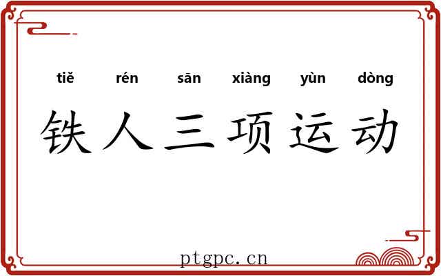 铁人三项运动 铁人三项运动