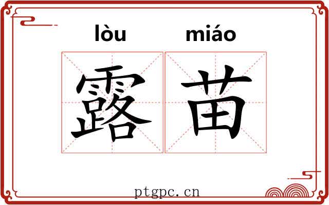露苗