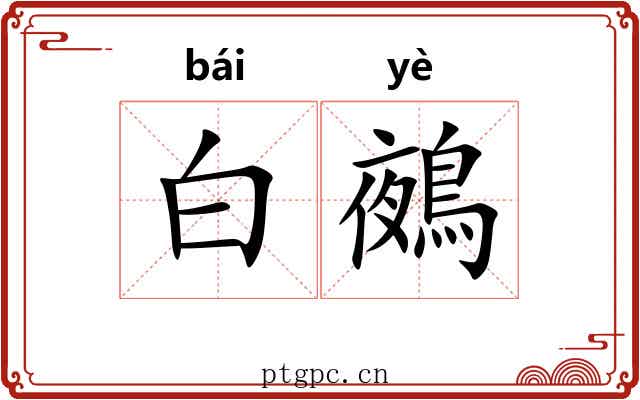 白鵺 白鵺