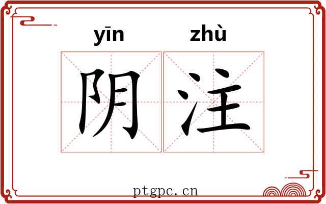 阴注 阴注