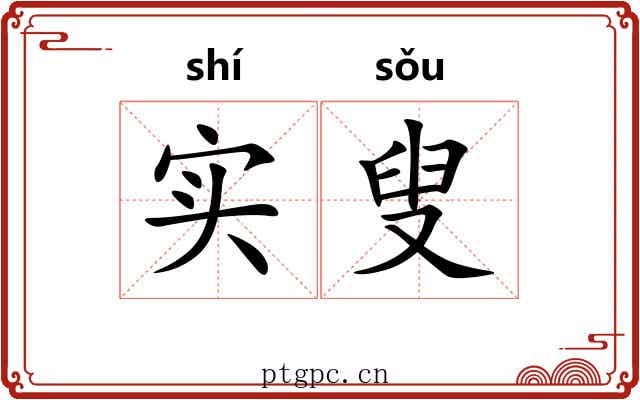 实叟