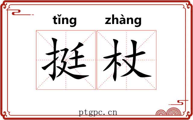 挺杖