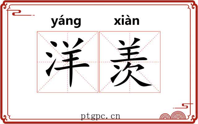 洋羡