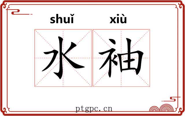 水袖 水袖