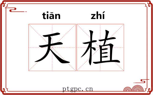 天植 天植